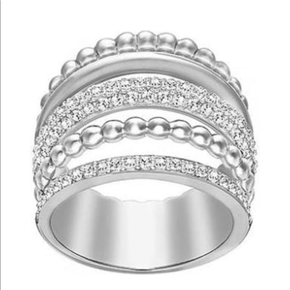 Swarovski Click Ring